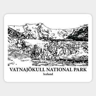 Vatnajökull National Park - Iceland Magnet